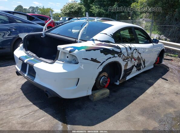2C3CDXGJ2MH539816 2021 DODGE CHARGER Белый Задняя правая четверть