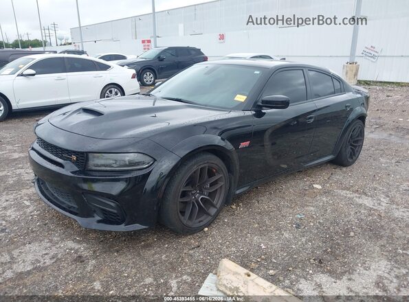 2C3CDXGJ2MH643237 2021 DODGE CHARGER Black Vista tres cuartos delantera izquierda