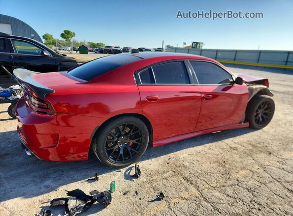 2C3CDXGJ3HH511187 2017 DODGE CHARGER Red Rear right