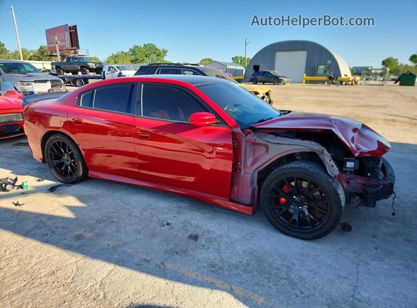 2C3CDXGJ3HH511187 2017 DODGE CHARGER Red Front right