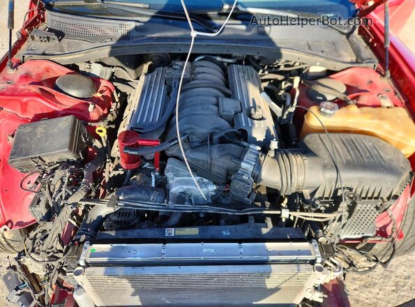 2C3CDXGJ3HH511187 2017 DODGE CHARGER Red Rear interior view
