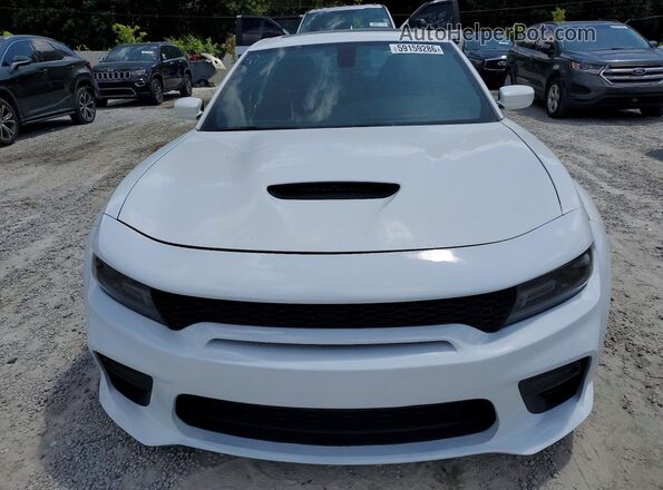 2C3CDXGJ3LH114345 2020 DODGE CHARGER White Widok z przodu