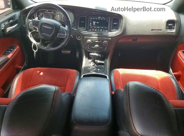 2C3CDXGJ3LH114345 2020 DODGE CHARGER White Widok deski rozdzielczej