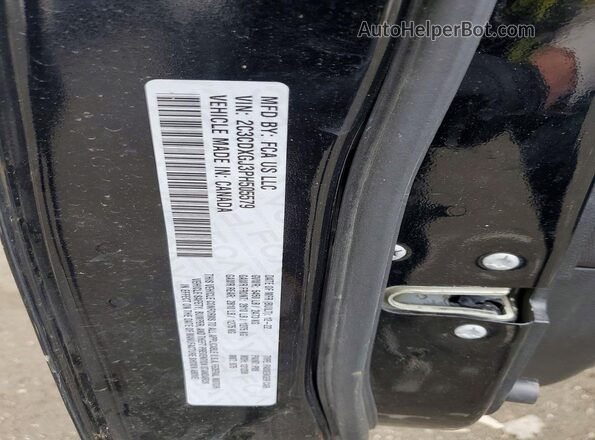 2C3CDXGJ3PH505579 2023 DODGE CHARGER Black Շարժիչի բաժամունքի տեսք