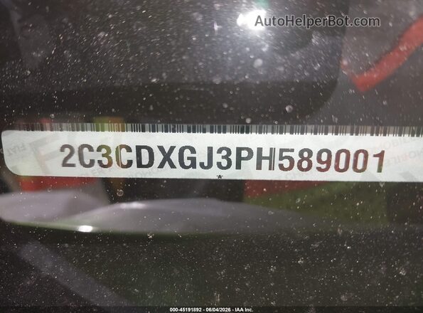 2C3CDXGJ3PH589001 2023 DODGE CHARGER Зеленый Вид подкапотного пространства