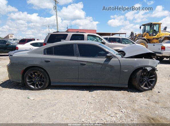 2C3CDXGJ3PH660164 2023 DODGE CHARGER Gray ხელსაწყოთა პანელის ხედი