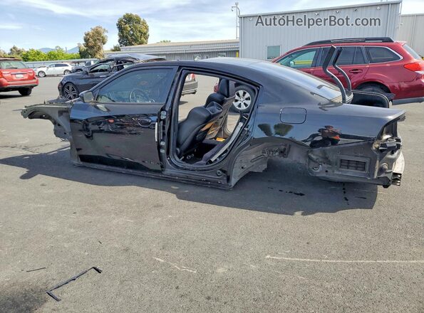 2C3CDXGJ4KH530810 2019 DODGE CHARGER Черный Задняя левая четверть