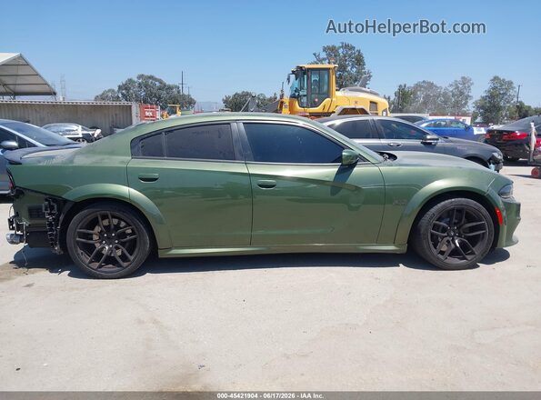 2C3CDXGJ4KH701152 2019 DODGE CHARGER Green Панорамний вид салону 360°