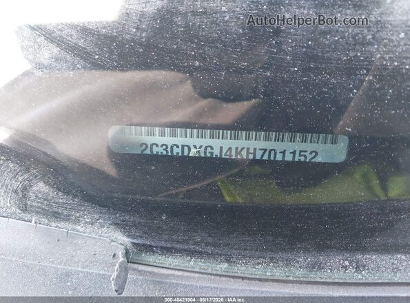2C3CDXGJ4KH701152 2019 DODGE CHARGER Green Вид підкапотного простору