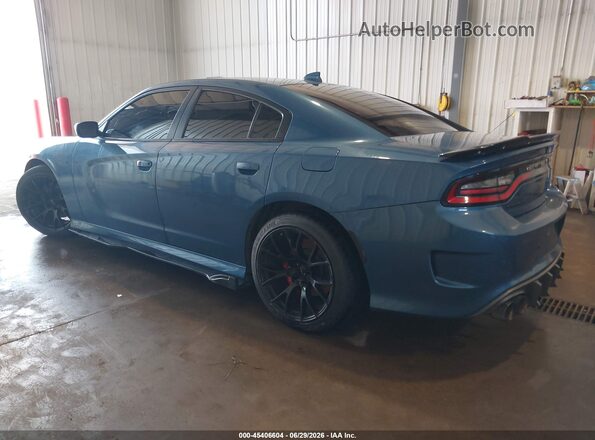 2C3CDXGJ4LH177129 2020 DODGE CHARGER Синий Задняя левая четверть