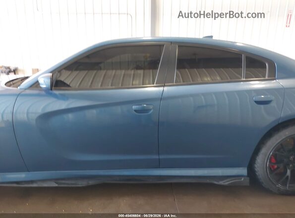 2C3CDXGJ4LH177129 2020 DODGE CHARGER Синий Панорамный вид салона 360°