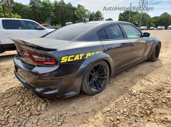 2C3CDXGJ4MH527778 2021 DODGE CHARGER Charcoal Задня права чверть