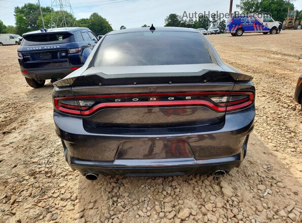 2C3CDXGJ4MH527778 2021 DODGE CHARGER Charcoal Вид ззаду