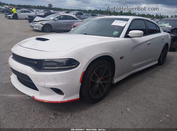 2C3CDXGJ5GH292019 2016 DODGE CHARGER White Vista tres cuartos delantera izquierda