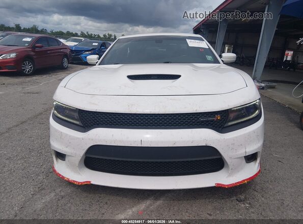 2C3CDXGJ5GH292019 2016 DODGE CHARGER White Vista del cuadro de instrumentos