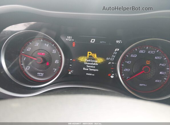 2C3CDXGJ5GH292019 2016 DODGE CHARGER White Vista de los asientos traseros