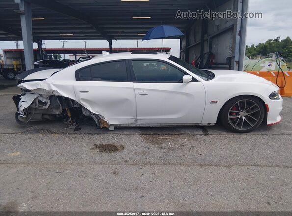 2C3CDXGJ5GH292019 2016 DODGE CHARGER White Vista interior trasera