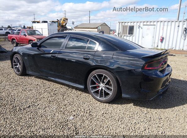 2C3CDXGJ6GH132814 2016 DODGE CHARGER Black უკანა მარცხენა
