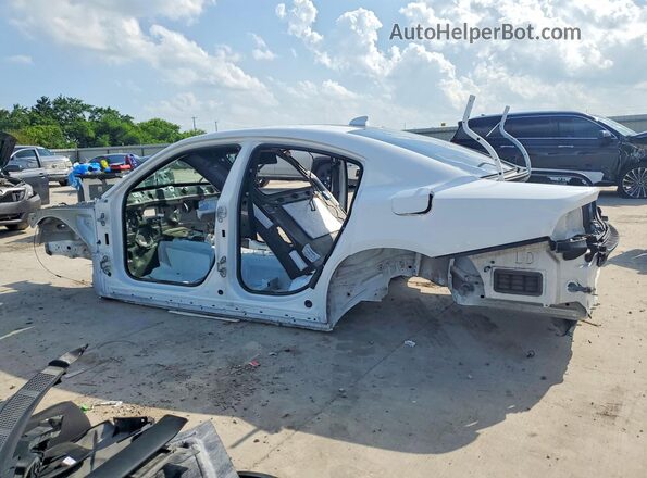 2C3CDXGJ6JH277407 2018 DODGE CHARGER White Հետևի ձախ