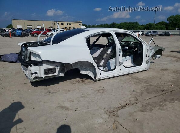 2C3CDXGJ6JH277407 2018 DODGE CHARGER White Հետևի աջ