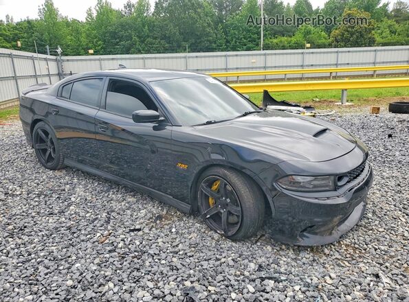 2C3CDXGJ6KH535541 2019 DODGE CHARGER Black წინა მარჯვენა