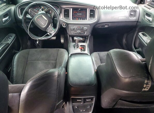 2C3CDXGJ6KH535541 2019 DODGE CHARGER Black წინა პანელის ხედი