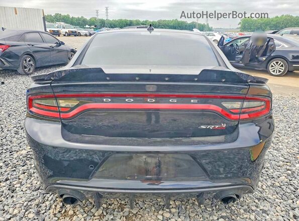 2C3CDXGJ6KH535541 2019 DODGE CHARGER Black უკანა ხედი