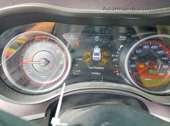 2C3CDXGJ6KH535541 2019 DODGE CHARGER Black ხელსაწყოთა პანელის ხედი