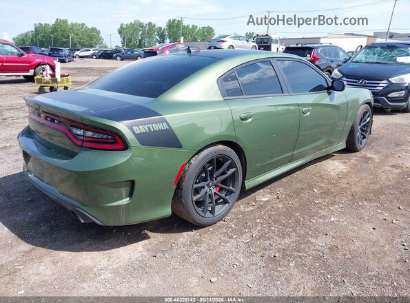 2C3CDXGJ6KH646770 2019 DODGE CHARGER Green უკანა მარჯვენა