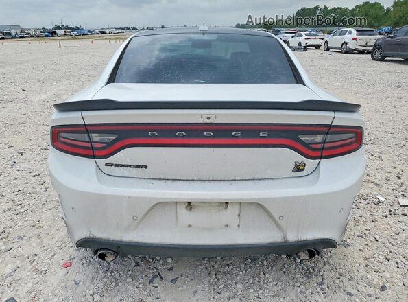 2C3CDXGJ6KH742575 2019 DODGE CHARGER White Հետևի տեսք