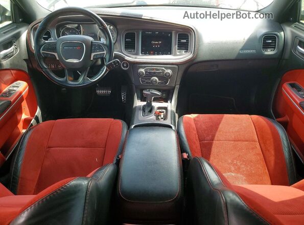 2C3CDXGJ6KH742575 2019 DODGE CHARGER White Առջևի վահանակի տեսք