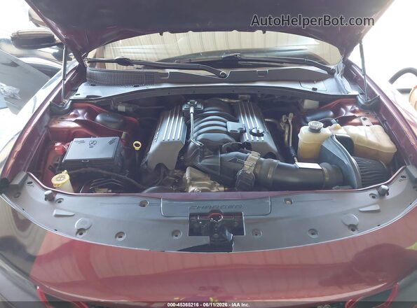 2C3CDXGJ6LH242398 2020 DODGE CHARGER Burgundy Հետևի տեսք