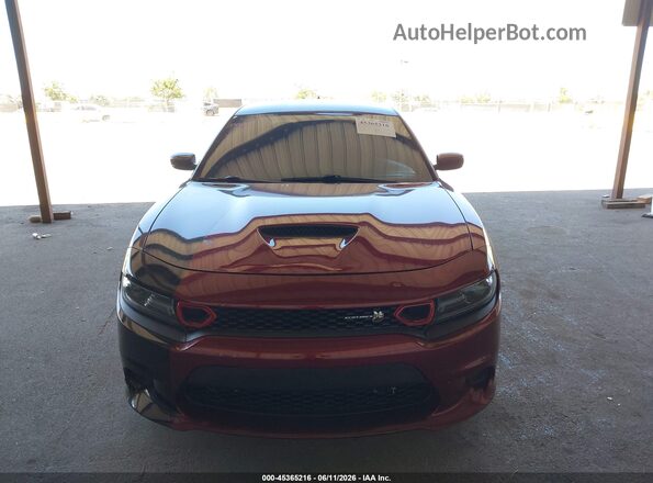 2C3CDXGJ6LH242398 2020 DODGE CHARGER Burgundy Սարքավորումների վահանակի տեսք