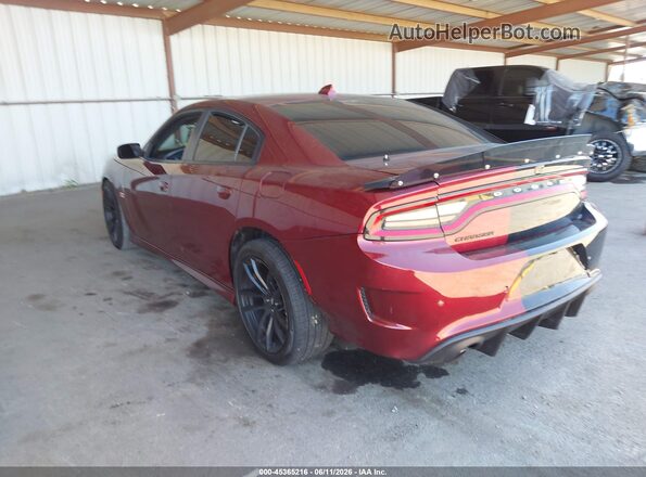 2C3CDXGJ6LH242398 2020 DODGE CHARGER Burgundy Հետևի ձախ