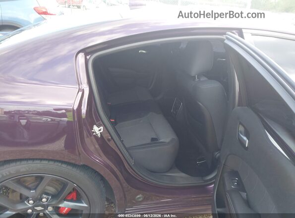 2C3CDXGJ6MH611682 2021 DODGE CHARGER Purple Widok naklejki z numerem VIN