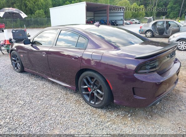2C3CDXGJ6MH611682 2021 DODGE CHARGER Purple Tył lewy