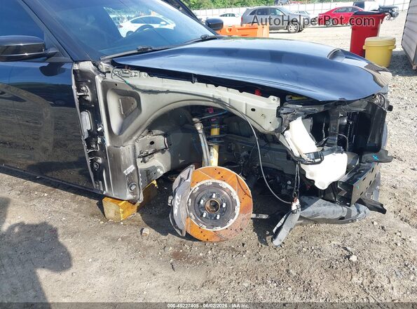 2C3CDXGJ6MH611908 2021 DODGE CHARGER Black Вид спереду
