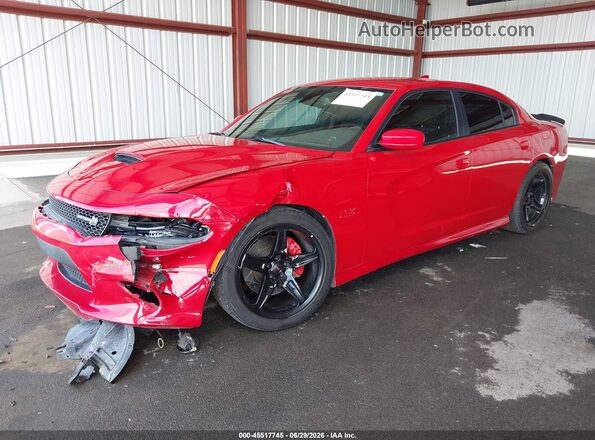 2C3CDXGJ7GH350549 2016 DODGE CHARGER Red წინა ხედი