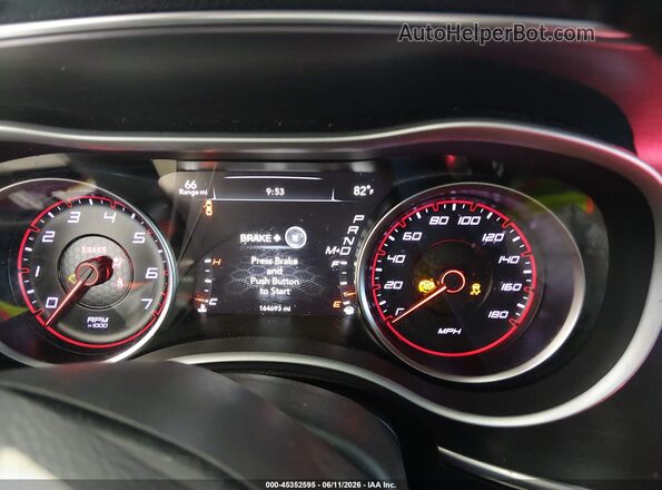 2C3CDXGJ7JH248238 2018 DODGE CHARGER Burgundy Вид задніх сидінь