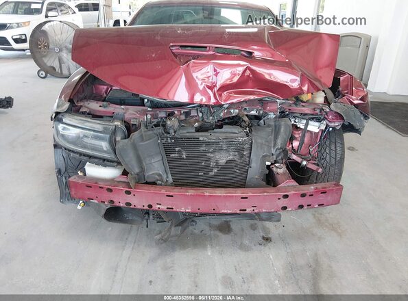 2C3CDXGJ7JH248238 2018 DODGE CHARGER Burgundy Вид спереду