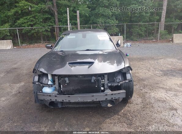2C3CDXGJ7JH253374 2018 DODGE CHARGER Gray Front view