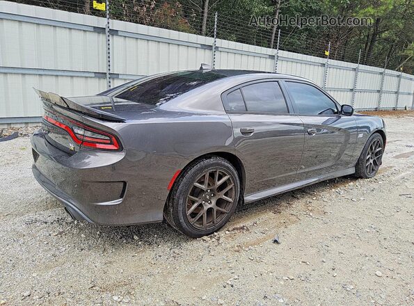 2C3CDXGJ7KH564014 2019 DODGE CHARGER Серый Задняя правая четверть