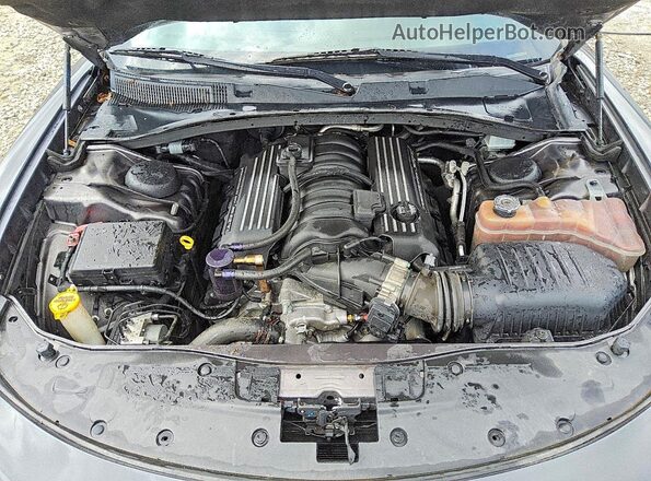 2C3CDXGJ7KH564014 2019 DODGE CHARGER Серый Вид задней части салона