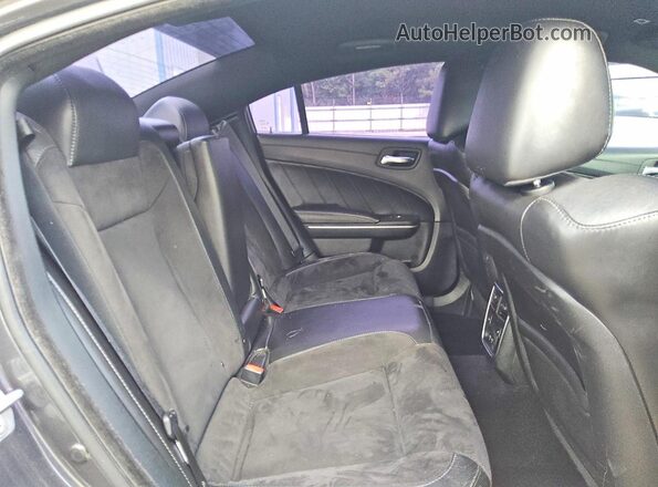 2C3CDXGJ7KH564014 2019 DODGE CHARGER Серый Вид задних сидений