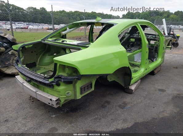 2C3CDXGJ7KH619545 2019 DODGE CHARGER Green Rear right