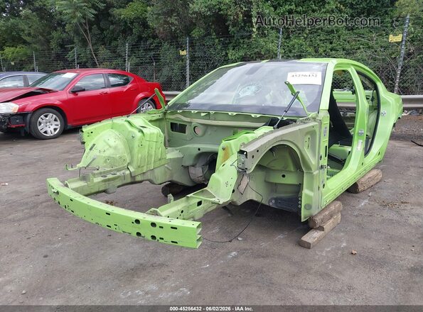 2C3CDXGJ7KH619545 2019 DODGE CHARGER Green Front left