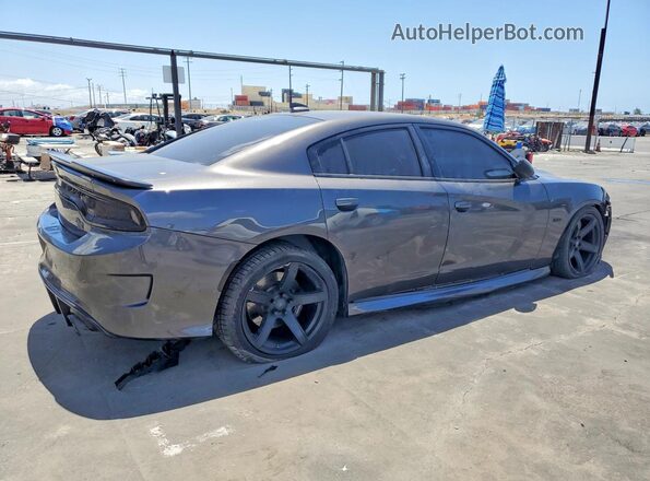 2C3CDXGJ7LH174905 2020 DODGE CHARGER Серый Задняя правая четверть