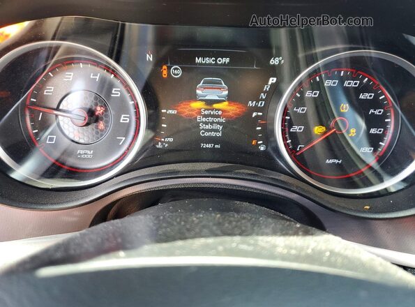 2C3CDXGJ7LH174905 2020 DODGE CHARGER Серый Вид щитка приборов