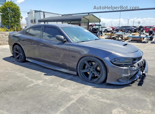 2C3CDXGJ7LH174905 2020 DODGE CHARGER Серый Передняя правая четверть