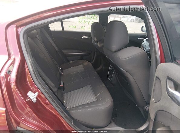 2C3CDXGJ7MH645436 2021 DODGE CHARGER Maroon Вид наклейки з VIN-кодом